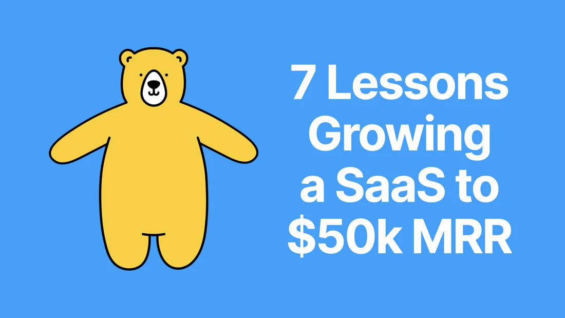 Visual for this record: Bannerbear's founder ties hiring to pain, not a headcount plan